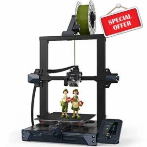 Official Creality Ender 3 S1 3D Printer with Direct Drive Extruder CR Touch Auto Leveling High Precision Double Z-axis Screw Silent Board Extra Glass Bed Printing Size 220x220x270mm