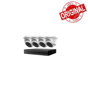 Hikvision CCTV HD 4K 5MP Night Vision Outdoor DVR Home Security System Kit (White) (4 TB (4000GB)