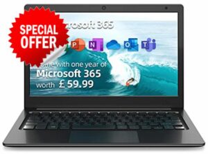 ANSTA Laptop Microsoft 365 11.6 Inch HD Display(Intel Pentium Quad-core