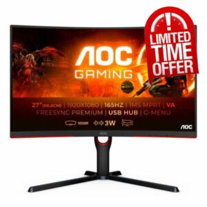 AOC Gaming C27G3U - 27 inch FHD Curved Monitor
