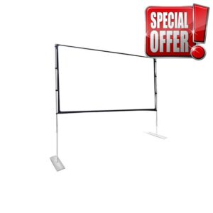 ideo projection screens With Stand Foldable Portable Movie Screen