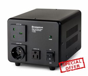 Bronson++ TI 2000 110 V USA Voltage Converter