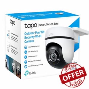 TP-Link Tapo 1080p Full HD Outdoor Pan/Tilt Security Wi-Fi Camera