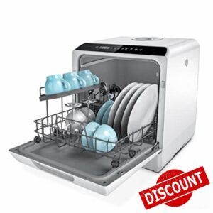 Hermitlux Mini Table Top Dishwasher