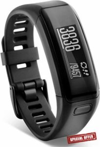 Garmin vívosmart HR Activity Tracker X-Large Fit - Black (Renewed)