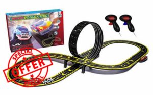 Scalextric G1149 Law Enforcer Mains Powered Slot Racing Set