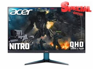 Acer Nitro VG271UPbmiipfx 27 inch Quad HD Gaming Monitor (IPS Panel