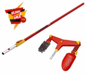 GG Wolf-Garten P592 Multi-Change Gutter Cleaner & 4m Telescopic Handle