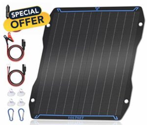 Voltset 20W 12V Solar Panel Car Battery Charger