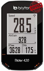 Bryton Unisex Bryton Rider 420e Gps Cycle Cycling Computer