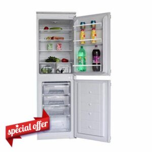 AMZRFI105 50/50 Split Built In Integrated 240L Fridge Freezer With Sliding Fittings            [Energy Class F]