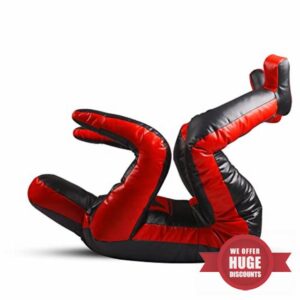 Daan Mma Grappling Dummy Judo Punching Bag Dummy BJJ Wrestling Dummy Sitting Position Brazilian JIU Jitsu Submission Self Defense Training Vinyl Dummy 170cm UNFILLED