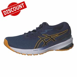ASICS GT 2000 10 Road Running Shoes for Man Black White 9UK
