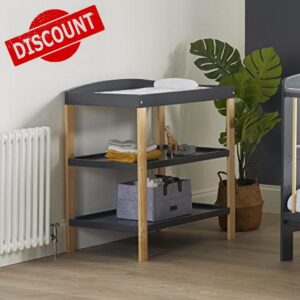 Ickle Bubba Coleby Open Changer - Scandi Grey