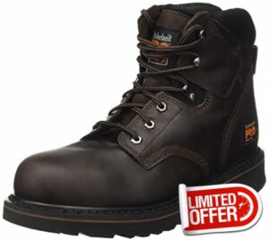 Timberland Men's 6 in Pit Boss St Sp SBP Industrial Boo