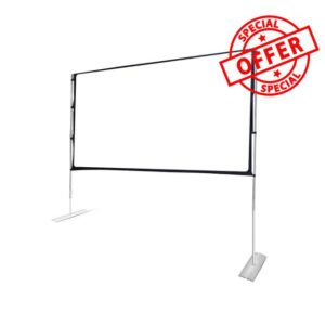 ideo projection screens With Stand Foldable Portable Movie Screen