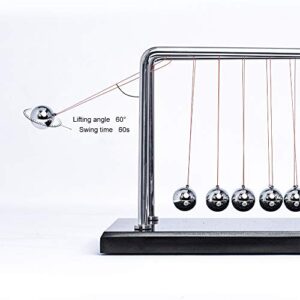 Newton Pendulum with 7 Balls