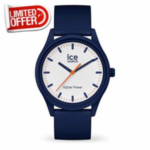 Ice-Watch - ICE solar power Pacific - Men's wristwatch with silicon strap - 017767 (Medium)
