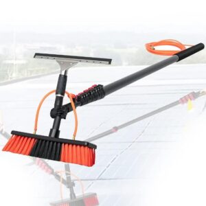 SHENGSHIYU Retractable Water Pole Brush Outdoor Window Cleaner