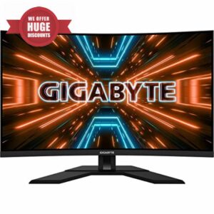 Gigabyte M32UC 3&lrm;1.5 Inch Curved VA 1500R 4K UHD (3840 x 2160) 144Hz (160Hz OC) 1ms FreeSync Premium Pro HDMI 2.1 Gaming Monito