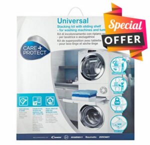 CARE+PROTECT Universal Stacking Kit with Sliding Shelf for Wachine Machines and Dryers