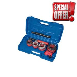 Draper 7 Piece Imperial Ratchet Pipe Threading Ki