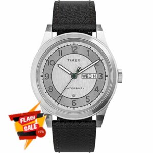 Timex Men's Analogue Quartz Watch with Leather Strap TW2U902