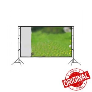 Projection Movies Screen with Stand Foldable Portable Movie Screen