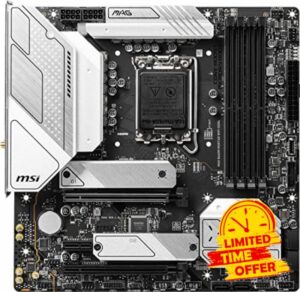 MSI PRO B660M-A WiFi Socket 1700 DDR5 6200(OC) PCI-E Gen 4