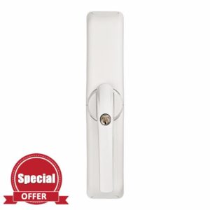 ABUS HomeTec Pro 79805 Wireless Patio Door Drive with Alarm FCA3000W White AL0125