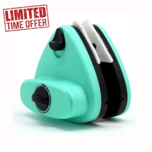 Magnetic Window Cleaner Double Side Glass Wiper for High-Rise Double Glazed Window with Thickness 0.6"-1.6" (15-40mm) 6-Files Adjustable Magnetic Window Cleaning Tool