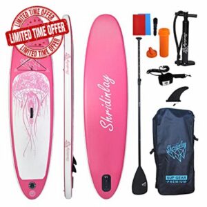 Inflatable Stand Up Paddle Board,Sup Paddle Boards with Premium ISUP Accessories Including Adjustable Paddle