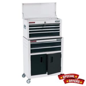 Draper 19576 24" Combined Roller Cabinet and Tool Chest (6 Drawer)
