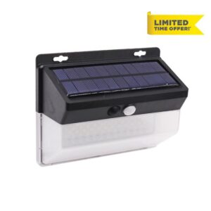 VALOYI 208LED Solar Lights Outdoor Super Bright 3 Modes Motion Sensor Light with 270 Wide Angle Wall Solar Light Security Lighting (Color : 206LED