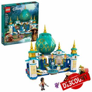 LEGO Disney Raya and The Heart Palace 43181 Imaginative Toy Building Kit; Makes a Unique Gift for Kids Who Love Palaces Adventures with Characters