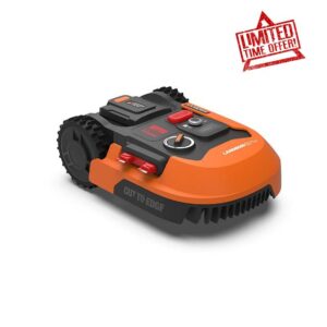 WORX Landroid M500+ WR165E Robot Lawn Mower for medium gardens up to 500m2/Cut to edge Automatic robotic lawn mower with app control