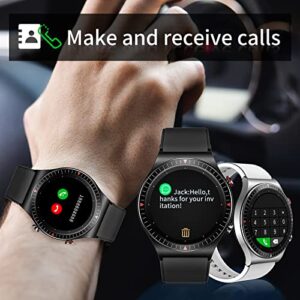 Bluetooth Call Fitness Watch with Heart Rate Sleep Monitor