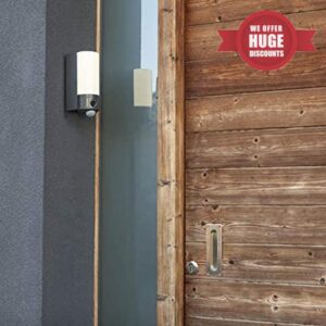 CGC Dark Grey Camera Cylinder Wall Light Intelligent Home Anthracite LED Outdoor Garden Patio Porch Door App Control Smart CCTV Security Motion Senso