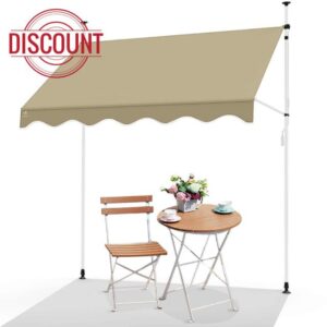 VOUNOT 3 x 1.2m Patio Telescopic Awning