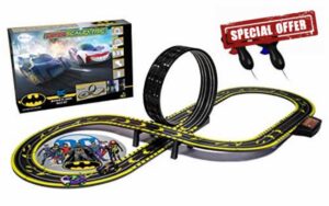 Micro Scalextric G1155M Batman vs Joker Set Battery Powered