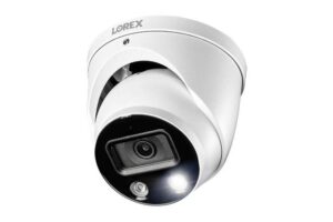Lorex 4K Ultra HD Smart Deterrence IP Dome Camera with Smart Motion Detection Plus