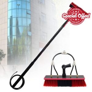 ZDW Window Cleaning Kit with Extension Pole