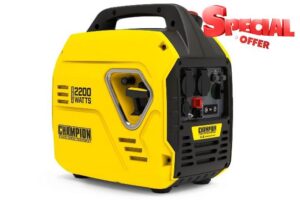 Champion Power Equipment 92001i 2200 Watt Petrol Portable Inverter Generator - 240V