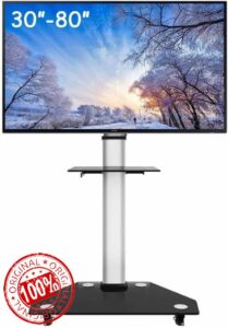 ZHANGYUEFEIFZ TV Stand Mobile TV Stand On Wheels