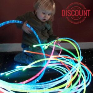 Medium UV Fibre Optic Sensory Lighting Kit (2m)