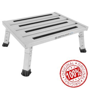 DEPSUNNY Adjustable Height Aluminum RV Step