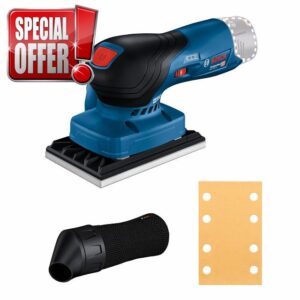 Bosch Professional 12V System Cordless Orbital Sander GSS 12V-13 (Compatible with Bosch Click & Clean dust Extraction System