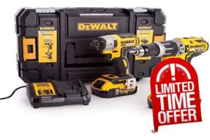 Dewalt DCK266P2T 18V Brushless Twin Pack With 2 x 5Ah Batteries
