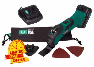 VONROC VPower 20V Oscillating Multi Tool 20V - 2.0Ah - Incl. Battery and Charger