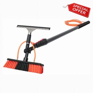 Fire WolfWaterfed Telescopic Pole Window Cleaning with Squeegees